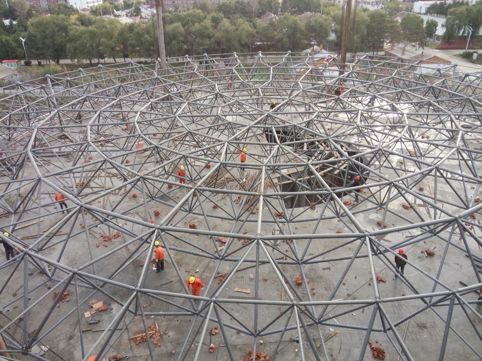 迁安全民健身中心网架