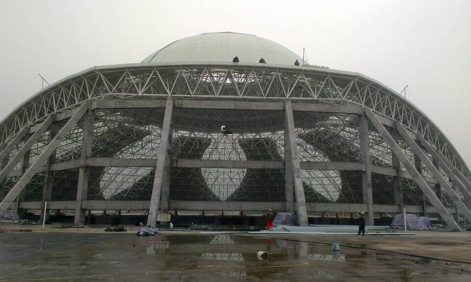 迁安温泉馆网架工程